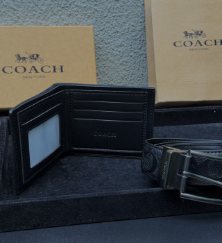 Coach Belt & Wallet